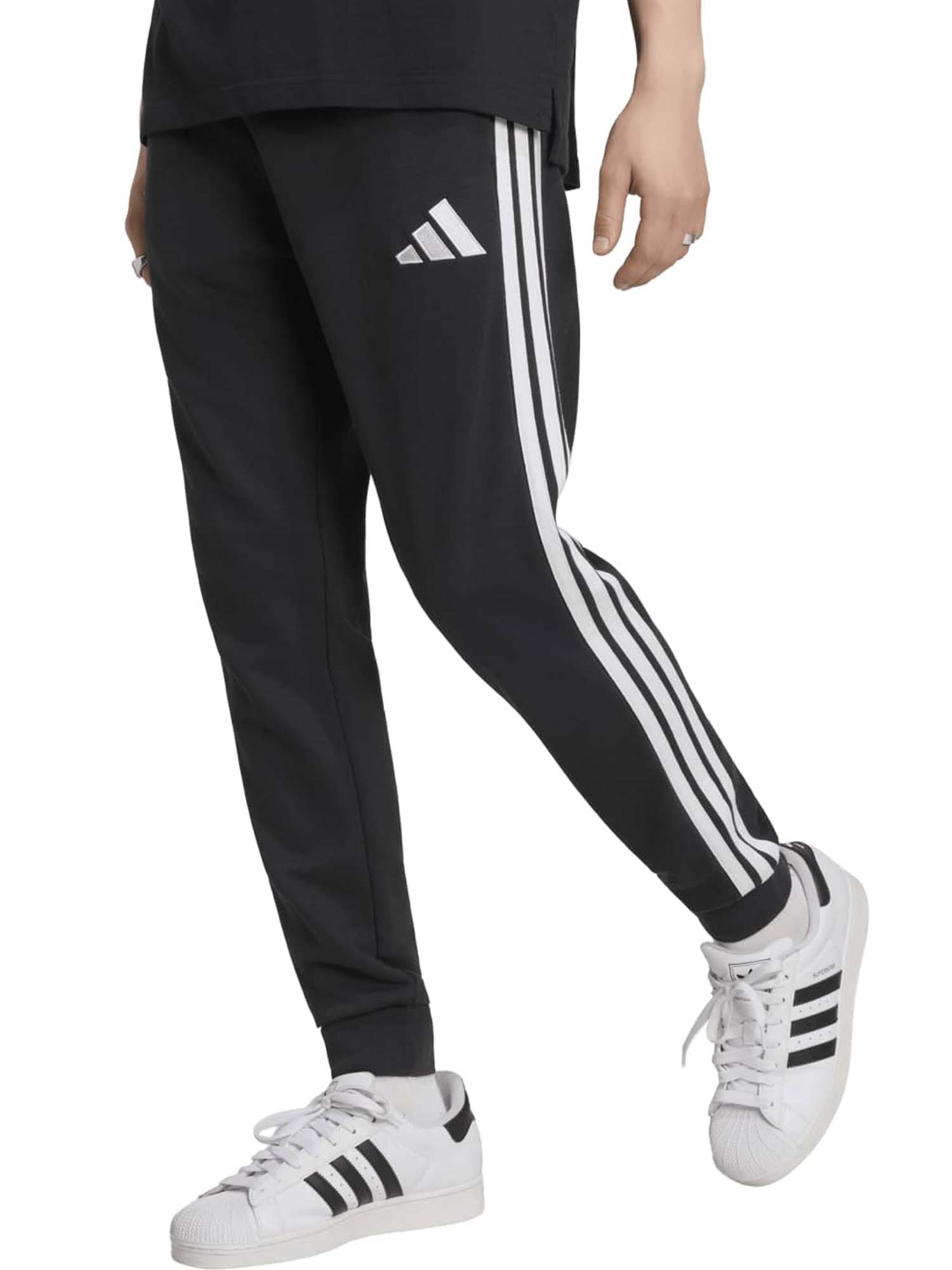 Pantalone uomo nero Adidas Juve DNA